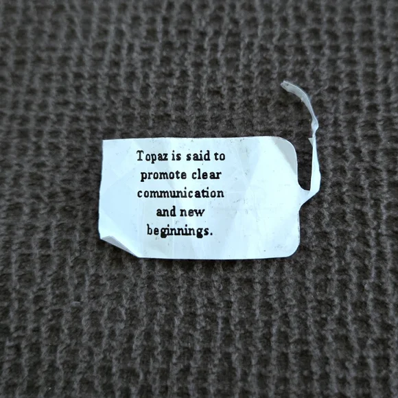 Shivam Blue🩵 Topaz Rhombus Ring💍 - NWT - Picture 10 of 16